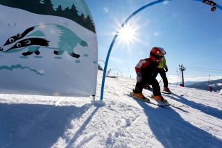 Playful skiing area