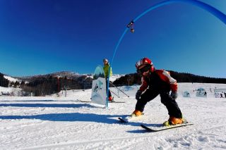 Playful skiing area