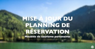 Mettre à jour votre planning de réservation