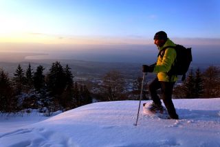 Snowshoeing