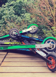 Ski roues