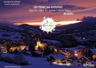 Dossier de Presse hiver 2018-2019 Alpes du Léman