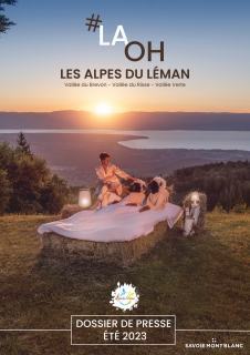 Dossier de presse été 2023: Les Alpes du Léman (74)