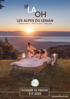 Dossier de presse été 2023: Les Alpes du Léman (74) 