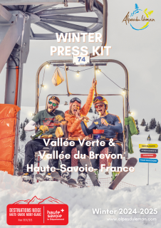 Winter Press kit 2025 Les Alpes du Léman - France - Haute-Savoie