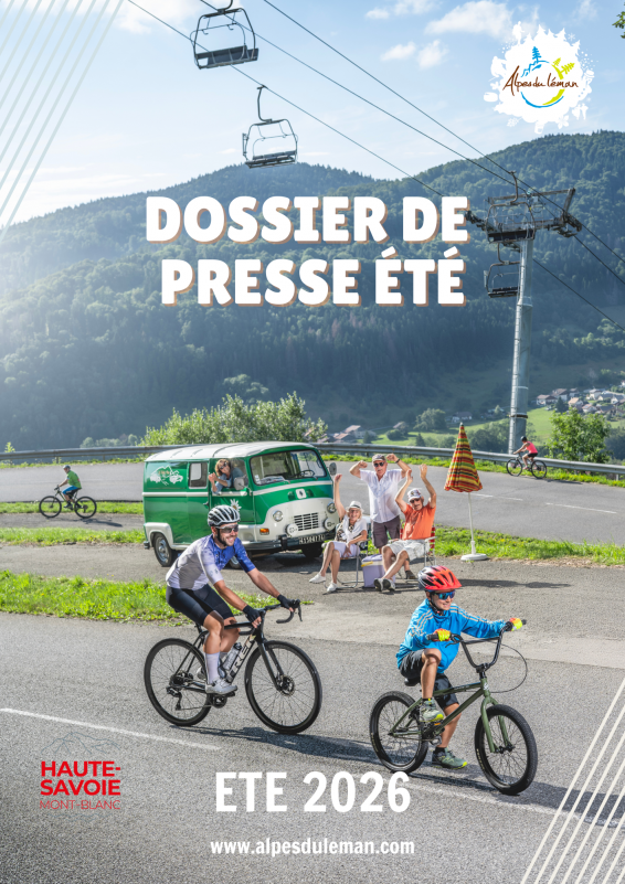 Dossier de presse été 2026 : Les Alpes du Léman (74)