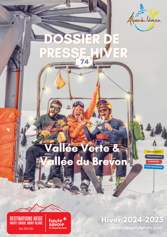 Dossier de presse hiver 2025 : Les Alpes du Léman (74)