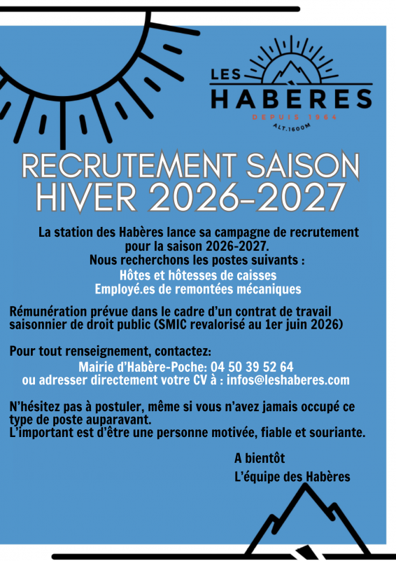 Recrutement Les Habères
