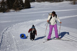 Ski en famille aux Mouilles