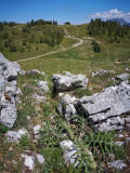 Vue sur le sommet de la station