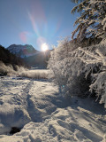 Snowshoeing itinerary 