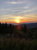coucher de soleil