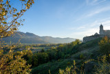 Chateau et collines