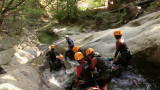 Canyon famille : les toboggans de Balme