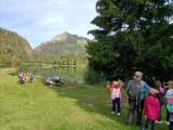 Rallye pedestre au lac de vallon