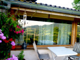 mobilier de jardin sur la terrasse