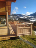 réalisation balcon chalet