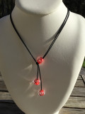 collier perles de verre