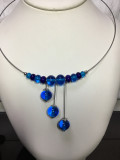collier perles de verre