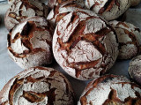 boules de pain au levain bio
