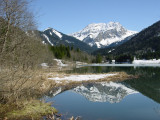 Lac au printemps
