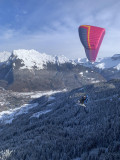 parapente hiver - © Les Hirondailes parapente hiver