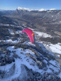 parapente hiver - © Les Hirondailes parapente hiver