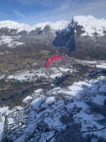 parapente hiver - © Les Hirondailes parapente hiver