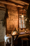 intérieur ambiance hiver au Moulin de Léré