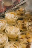 Desserts en préparation