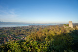 Panorama château et ville de Thonon Panorama château et ville de Thonon