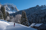 ski alpin liaison Roc d'Enfer