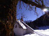 Les Mouilles snowshoe/nordic ski itinerary_Bellevaux