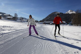 Ski au coeur du hameau des Mouilles - © Gilles Place / OT ADL Ski au coeur du hameau des Mouilles