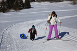 Ski en famille aux Mouilles - © Gilles Place / OT ADL Ski en famille aux Mouilles