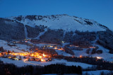 Station les Habères de nuit - © Les Habères Station les Habères de nuit