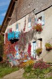 Traditionnal house in the village of Villard