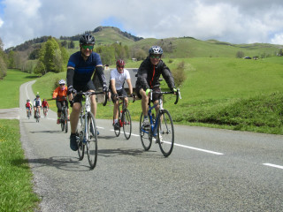 cyclistes lors d'une rando cyclo