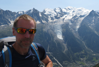 Philippe en randonnée estivale