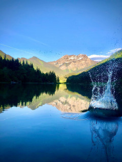 lac de vallon été