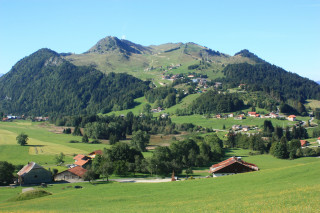 Vue été de la station