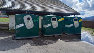 tri sélectif du stade de foot