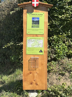 Le chemin de l'alpage -Point de départ