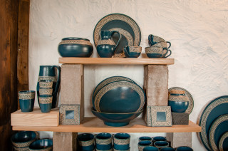 Articles artisanaux en gré de la boutique du Monastère Notre-Dame de la Gloire-Dieu