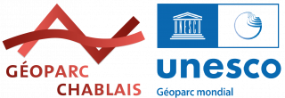 logo Géoparc Chablais Unesco