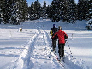 Itinéraire nordique Col du Feu - Foyer des Moises_Lullin Itinéraire nordique Col du Feu - Foyer des Moises_Lullin