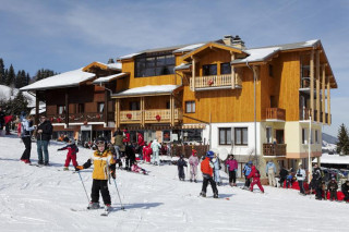 Les Skieurs hiver