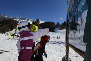 Espace ludique : Balade boule de neige