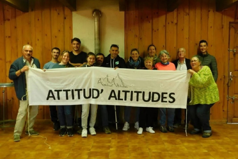 Equipe de l'association Attitud'Altitude