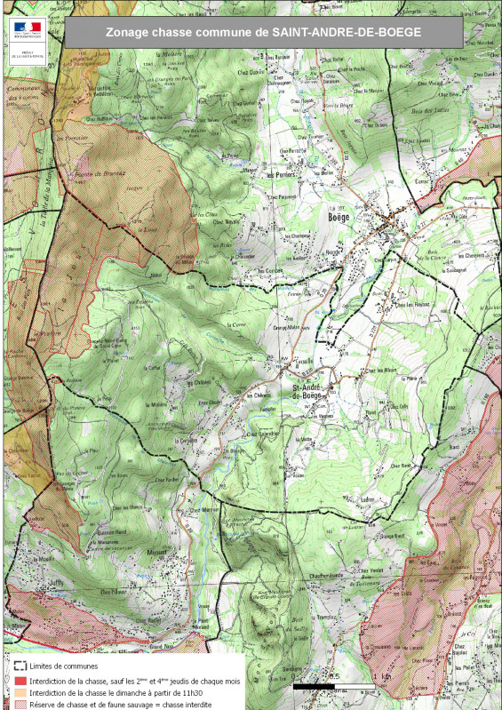 Chasse St André de Boëge